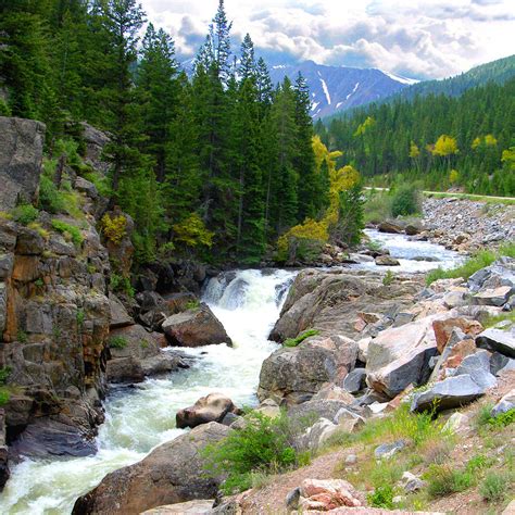 Rocky Mountain Stream By John Lautermilch