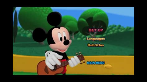 Opening To Mickey Mouse Clubhouse Mickeys Big Band Concert 2010 Dvd