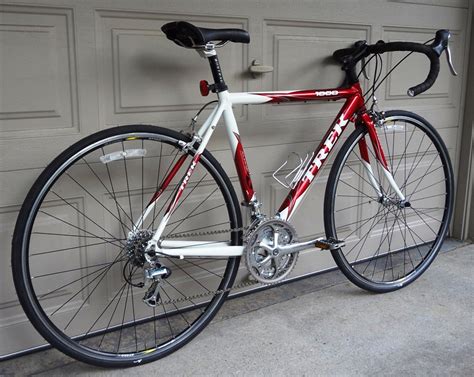 Trek 1000 Alpha Custom Aluminum Road Bike 52cm Redwhite Large Pics No