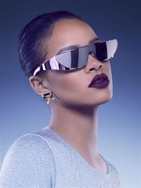 rihanna designs sunglasses collection for dior fashion and lifestyle magazine rihanna
