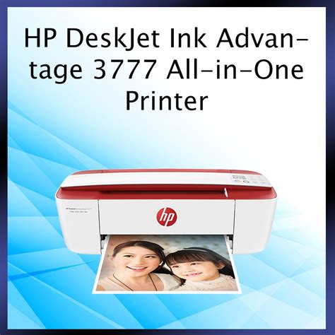 Hp Deskjet Ink Advantage 3777 All In One Printer Shopee Malaysia