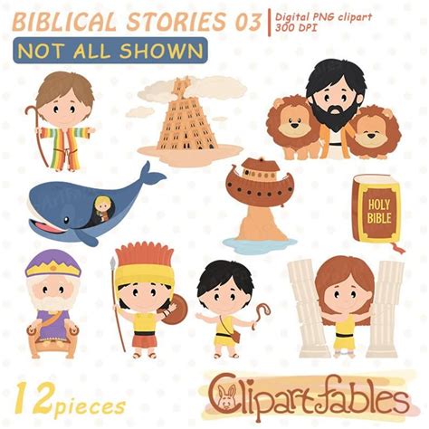 Biblical Stories Clipart Cute Biblical Characters David And Goliath