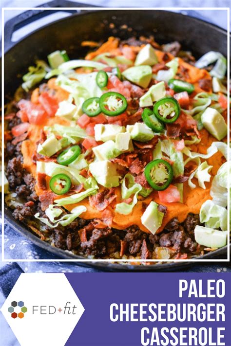 Ingredients 1 lb lean ground beef 1 cup white onion, diced 2 russet potatoes, diced (about 4 cups) Paleo Cheeseburger Casserole | Recipe | Cheeseburger ...