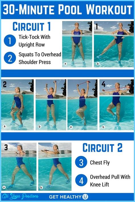 Deep Water Exercises For Water Aerobics Allyogapositions Com