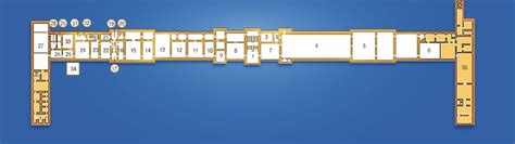 The Ground Plan Of The Catherine Palace Notice The