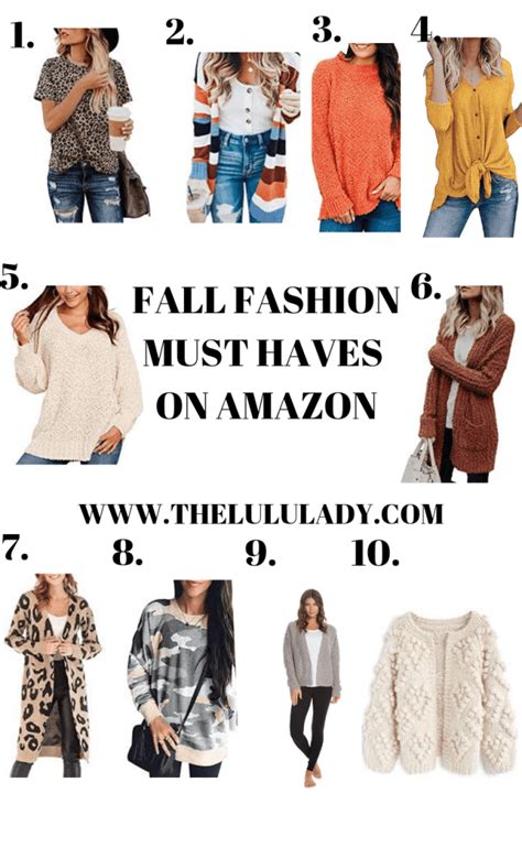 Fall Fashion Must Haves On Amazon Autumn Fashion Cheap Fall Outfits