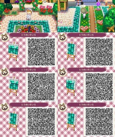 How to use the qr code generator for minecraft. Animal Crossing New Leaf transparent water QR code | とびだせ ...