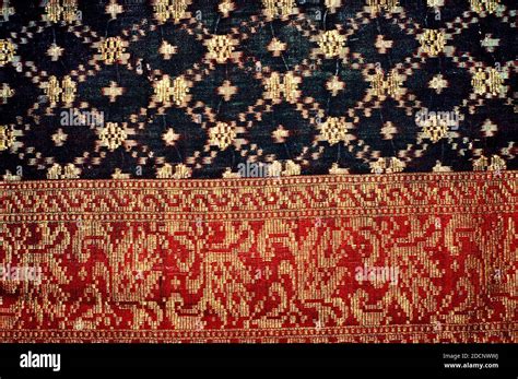 Caption Kuala Lumpur Malaysia Songket Fabric Silk National Museum