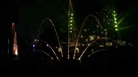 New 2020 Disneyland Amazing Fantastic Water Light Show Youtube