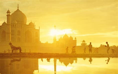India World Taj Mahal Wonders Of The World Hd Hd Wallpaper