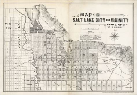 Pin By Andrew On Cool Maps Lake North Salt Lake Utah