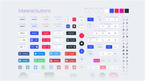 Buttons Set Free Figma Resource Figma Elements