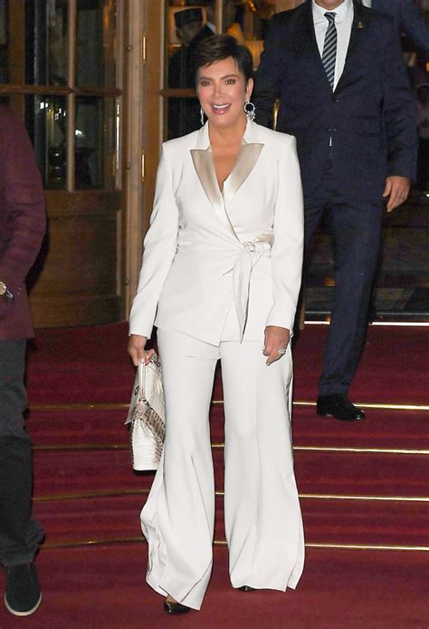 kris jenner s sexy outfits powerful suits leather and more fashion hollywood life