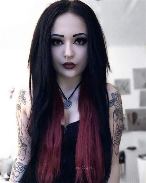 Pin By 210 317 0311 On Goth Gothic Hairstyles Goth Beauty Scene Hair