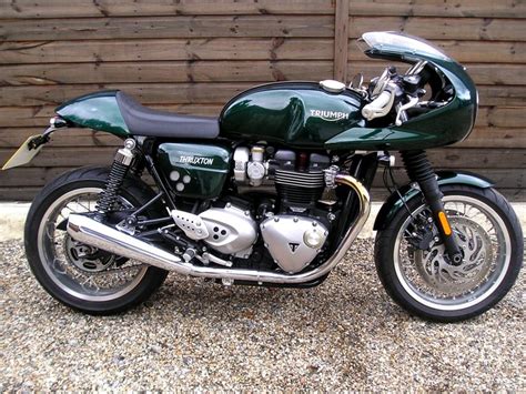 The new 2020 triumph thruxton rs sets a new level of performance with a more powerufl engine a legendary name that created motorcycling history and represented a generation of cafe racers, the thruxton was always a distinctive, beautiful and authentic cafe racer fairing. £ SOLD, Triumph Thruxton 1200 (£££s options, Cafe Racer ...