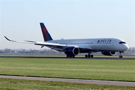 Delta Air Lines Airbus A350 941 N508dn Amsterdam Airport Schiphol