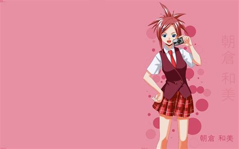 Female Anime Character Holding Camera Hd Wallpaper Wallpaper Flare