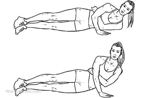 One Arm Side Push Ups Workoutlabs Exercise Guide