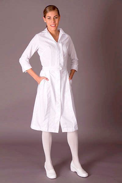 Vestido Reglamentario Imss Nurse Dress Uniform Nursing Fashion Nursing Dress