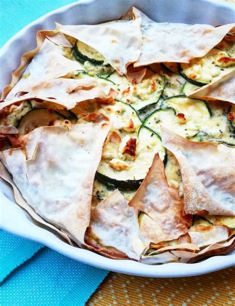 Quiche Met Courgette En Feta In Filodeeg Priya Loves Food Travel