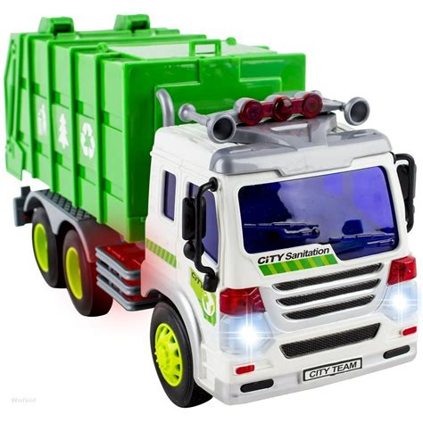 Garbage Truck Toys For 3 Year Old Boys And Girls Friction Powered Toy