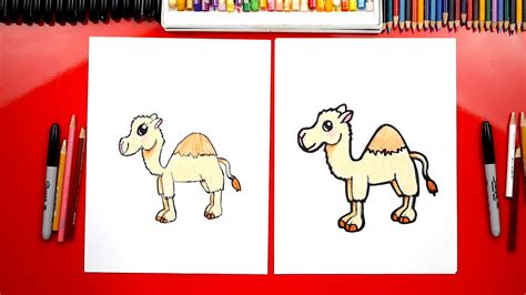 Camel Cartoon Drawing