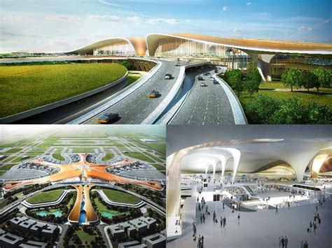 Beijing New Airport Terminal Building Daxing China Zaha Hadid