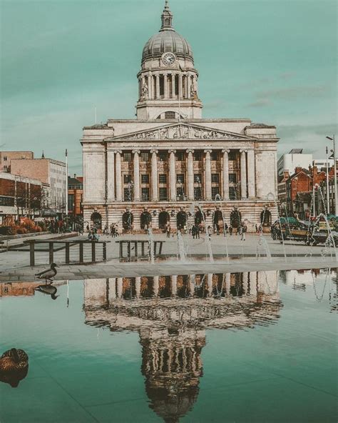 Nottingham Council House Is The City Hall Of Nottingham England The