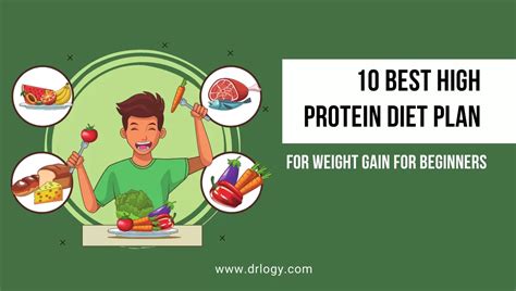 6 Best High Protein Diet Plan For Weight Gain For Beginners Drlogy