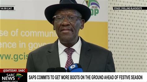 Saps Commits To Get More Boots On The Ground Ahead Of Festive Season Youtube