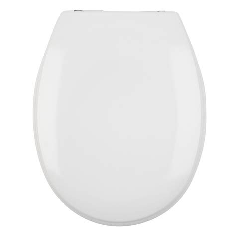 Beldray Duroplast Toilet Seat Easy Fit Soft Close White Damaged