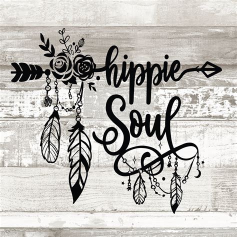 Hippie Soul Decal Etsy
