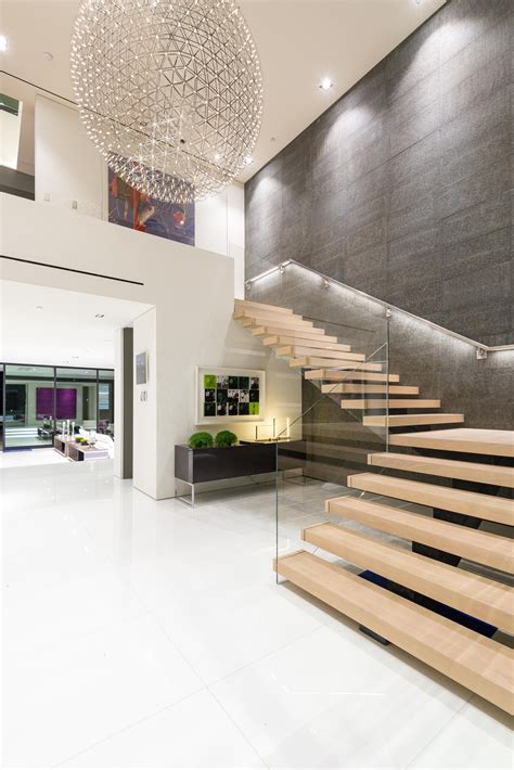 Modern Entry Stairs Mgs Architecture Home Stairs Design Stairs