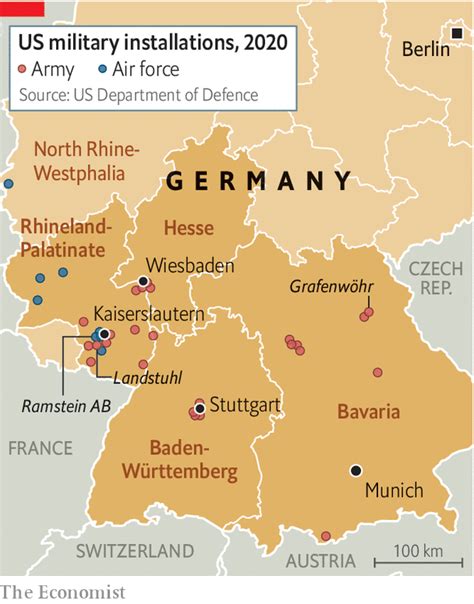 Army Us Military Bases In Germany Map Canada Map