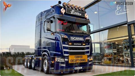 New Scania S770 8x4 Convoi Exceptionnel From Sylvain Leger