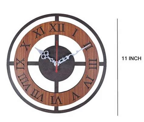 Mechanical Classic Round Wooden Wall Clocks For Homeoffice Size 11