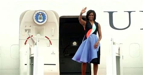 Michelle Obama Leaves Cambodia The New York Times