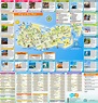 Key West tourist map