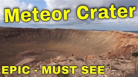 Meteor Crater Natural Landmark Winslow Arizona 2019 Youtube