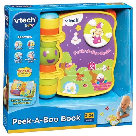 Vtech Peek A Boo Book Smyths Toys Uk