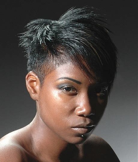 Use a heat protection spray, cream or serum — it's a great way to minimize the heat damage. Short hairstyles for black women with thin hair