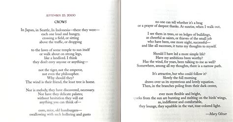 Poem Crows By Mary Oliver Rpoetry