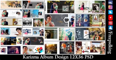 Latest Karizma Album Design 12x36 Psd Free Download 2021