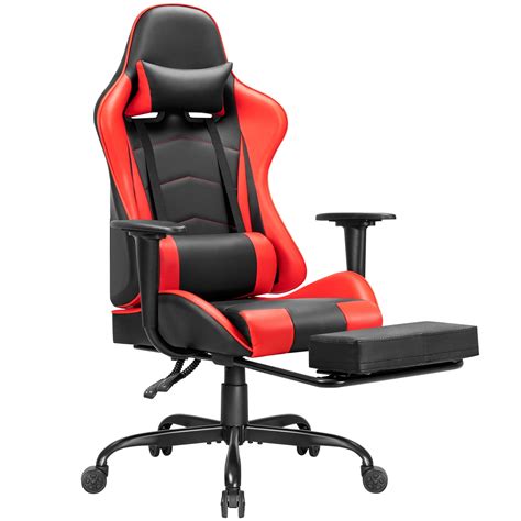 Vineego High Back Recliner Gaming Chair Swivel Office Chair Pu Leather