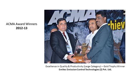 Excellence In Export Large Category Gold Trophy Winner Comstar