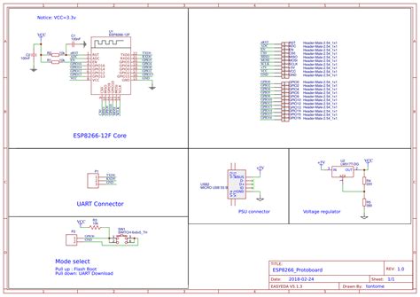 Esp8266 Protoboard Easyeda Open Source Hardware Lab