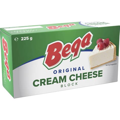 Bega Original Cream Cheese Block 225g Woolworths