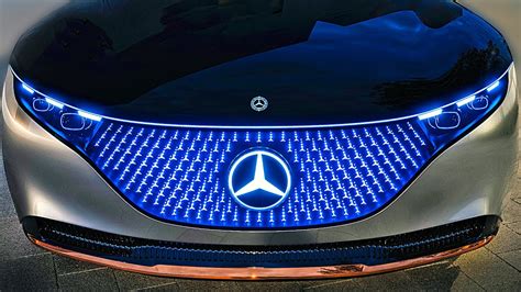 Mercedes Benz Vision Eqs Show Car Lasting Beauty That Moves Mercedes