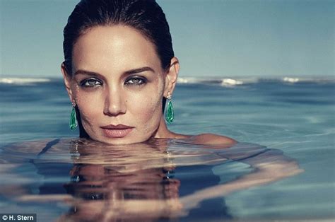 Katie Holmes Poses Nude In Throwback Snaps From H Stern Jewellery