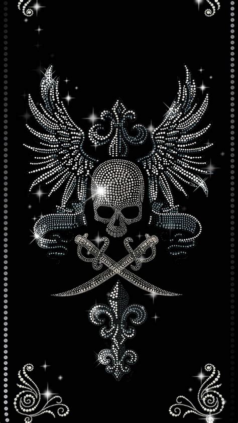 Pin By Hayz420 On Skulls Black Skulls Wallpaper Skull Wallpaper